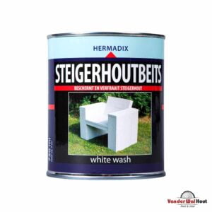 Steigerhout beits White wash 2,5 L