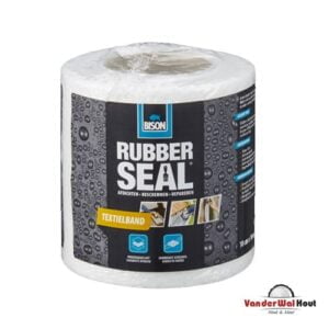 Bison rubberseal textielband 10cmx10mtr.
